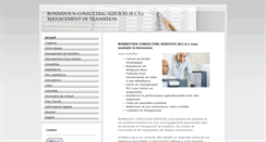 Desktop Screenshot of bonnefoux-consulting-services.com