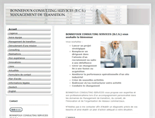 Tablet Screenshot of bonnefoux-consulting-services.com